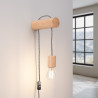 Aplique NIMBI E27 con interruptor