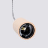 Aplique NIMBI E27 con interruptor