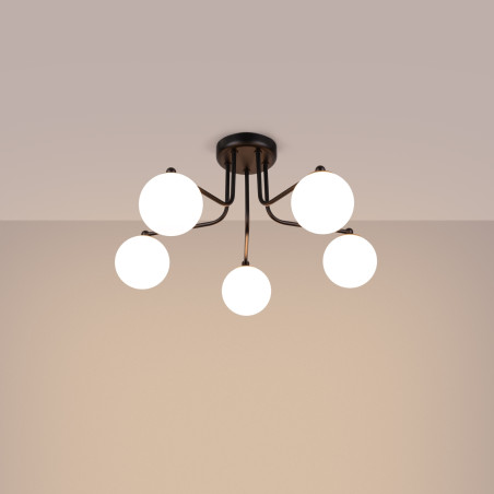 Kronleuchter ASTRAL 5 schwarz