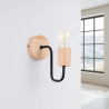 Lampe suspendue PASTELO 2 rouge ocre