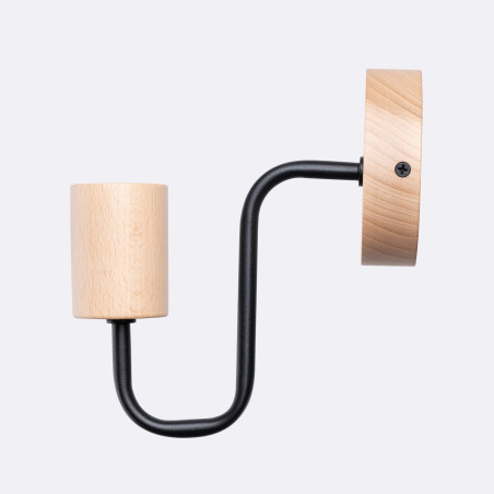Lampada da parete TIMBO nero