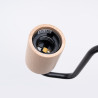 Lampe suspendue PASTELO 2 rouge ocre