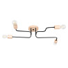 Lampe suspendue PASTELO 3 rouge ocre