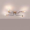Lampe suspendue PASTELO 3 rouge ocre
