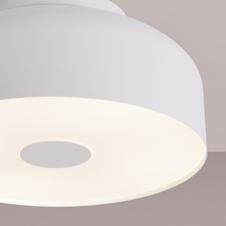 Lampada da soffitto KARBON 40 bianco