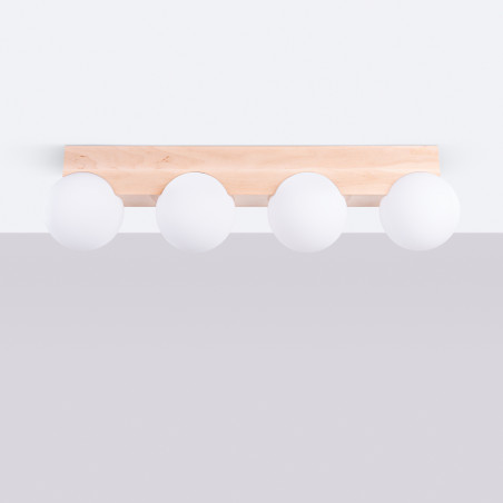 Wandleuchte KARBON weiße mit Schalter