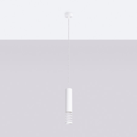 Lámpara colgante LAMI 1 blanca