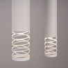 Ceiling lamp KARBON 3L white