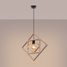 Plafond KARBON 3P golden