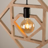 Plafond KARBON 3P golden