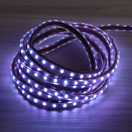 Striscia LED IP65 RGB 220V...