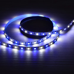 Tira LED 12V RGBW 14.4W/m 4200lm 10mm Ancho IP20 - azul