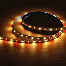 Tira LED 12V RGBWW 14.4W/m 4200lm 10mm Ancho IP20 - Rojo