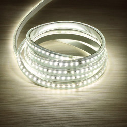 Tira LED 220V SMD 8W/m 720lm 12mm Ancho IP65 neutro