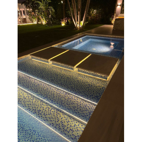 Bande LED 12V 5m 14,4W/m IP68 submersible