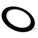 Downlight - BLACK Round 12W Panel