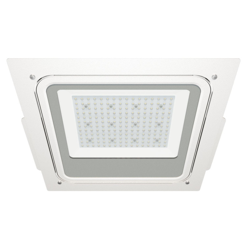 ATEX LED Flood Light 100W Surface or Recessed for Gas Stations