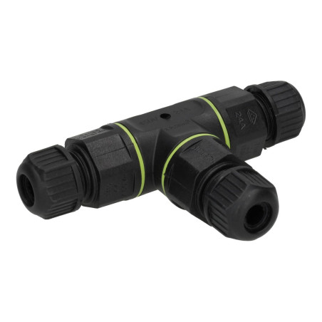Connecteur T étanche 3x1,5mm² IP68