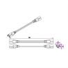 20 cm double connection cable for T5 integrated tube