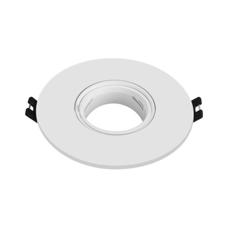 Ø110mm round PC fixture for GU10/MR16 bulbs