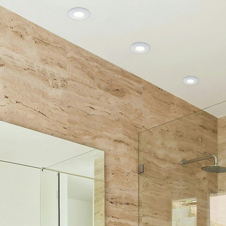 Anneau orientable pour ampoule dichroïque Ø110 mm IP65 série PC