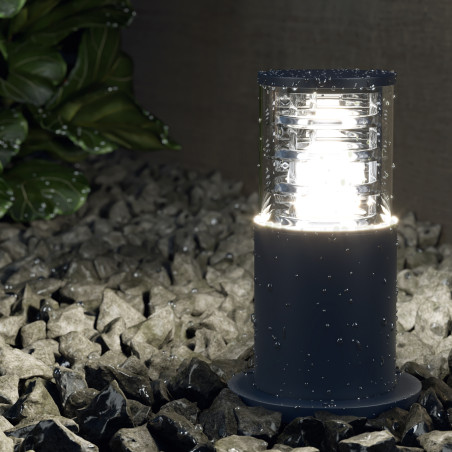 Round E27 beacon black colour