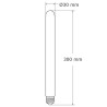 Ampoule LED tubulaire T30 4W 360