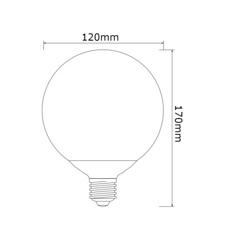 Lampadina G120 18W