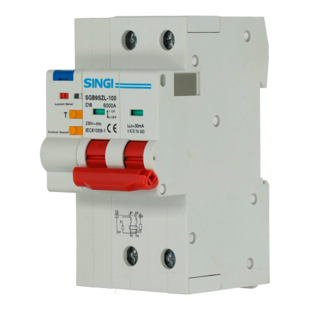 WiFi 2P 6kA Autoschalter