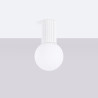 Lampada da soffitto HALO bianca IP44