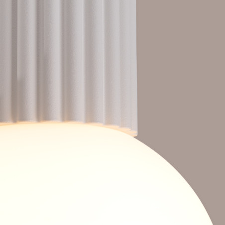 Lampada da soffitto HALO bianca IP44