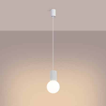 Pendant lamp HALO 1 white
