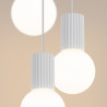 Pendant lamp HALO 3P white