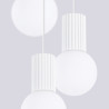 Pendant lamp HALO 3P white