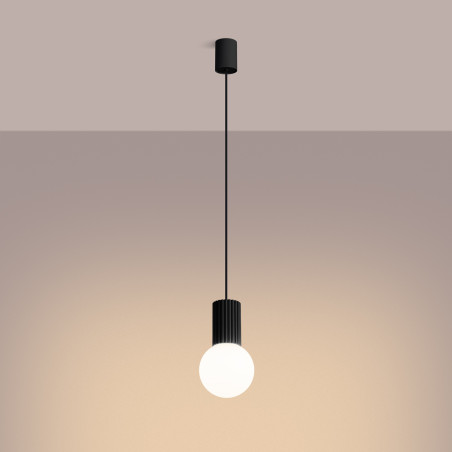 Pendant lamp HALO 1 black