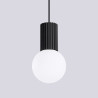 Pendant lamp HALO 1 black