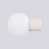 Lampada da parete HALO beige IP44