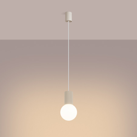 Pendant lamp HALO 1 beige
