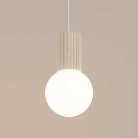 Pendant lamp HALO 1 beige