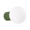 Wall lamp HALO olive green IP44