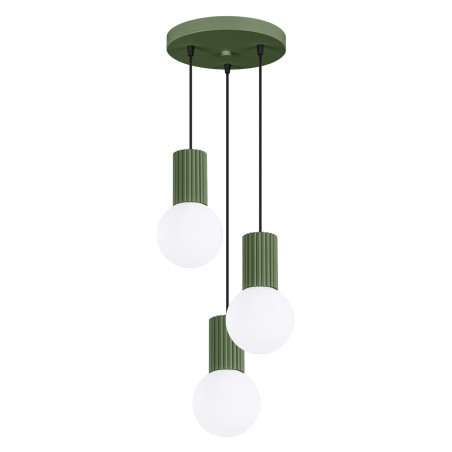 Pendant lamp HALO 3P olive...