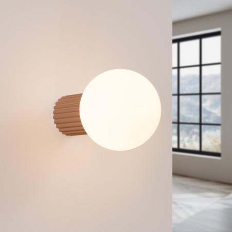 Wall lamp HALO mocha IP44