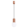 Lampada a sospensione HALO 1 moka