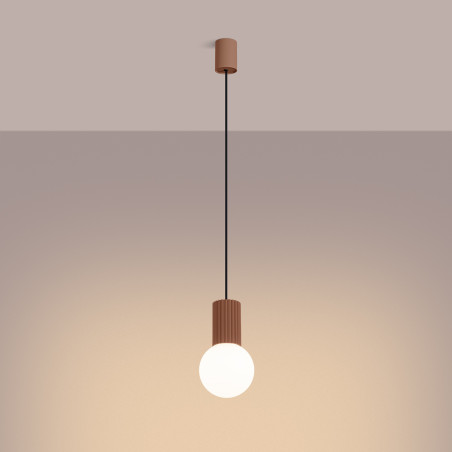 Lampada a sospensione HALO 1 moka