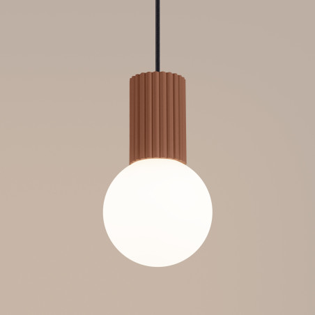 Lampada a sospensione HALO 1 moka