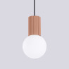 Pendant lamp HALO 1 mocha
