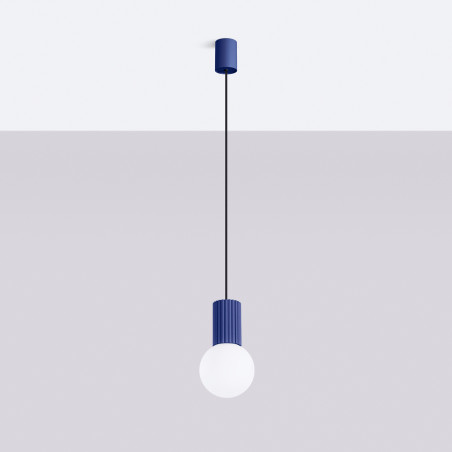 Lampe suspendue HALO 1 outremer