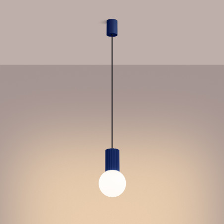 Candeeiro suspenso HALO 1 ultramarine