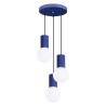 Lampe suspendue HALO 3P outremer