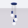 Lampada a sospensione HALO 3P ultramarine